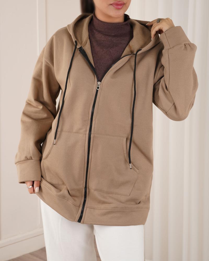 سویشرت دورس شکلاتی کد 25913