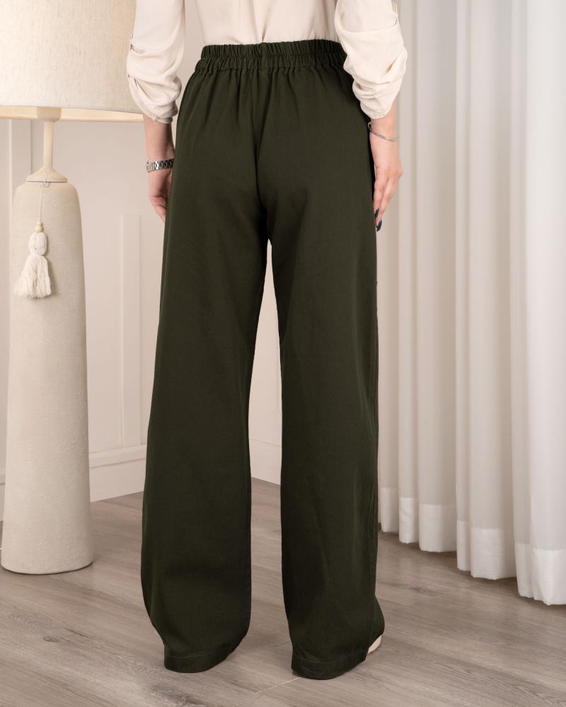 شلوار بگ کتان نیکی کد 27707