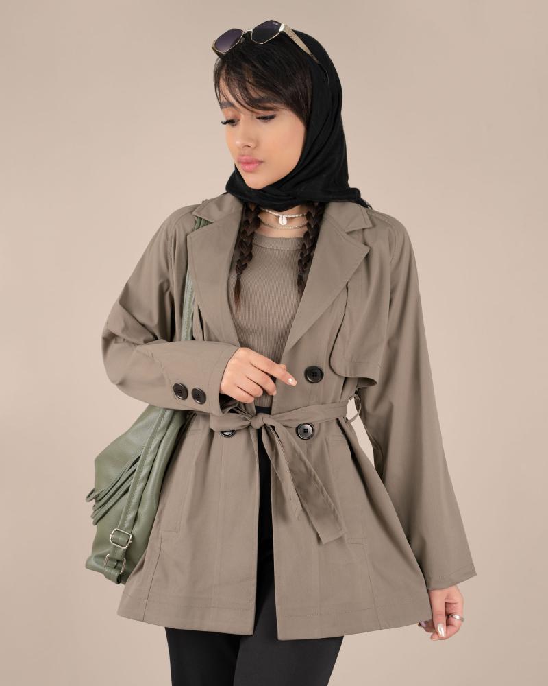 ترنچ کت مارال کد 25049