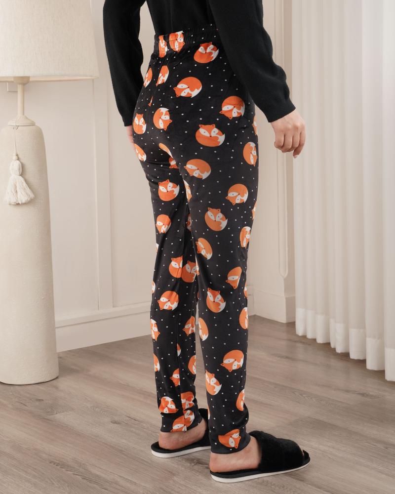 شلوار فانتزی مخمل کد 26743