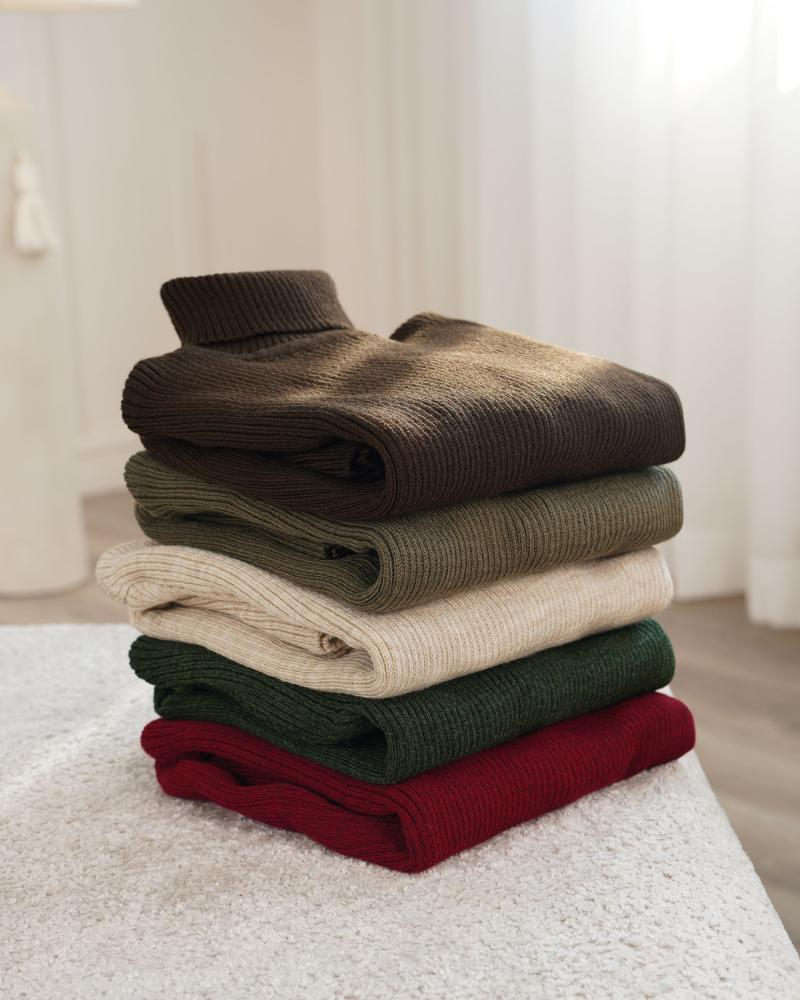 بافت یقه اسکی شکوفه کد 25940