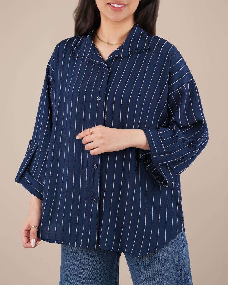 شومیز پری راه راه کد 704