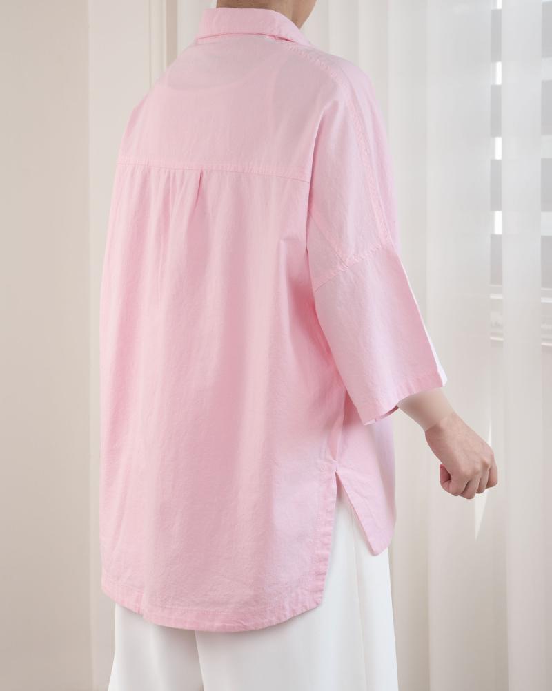 شومیز لینن مهوا کد 29875