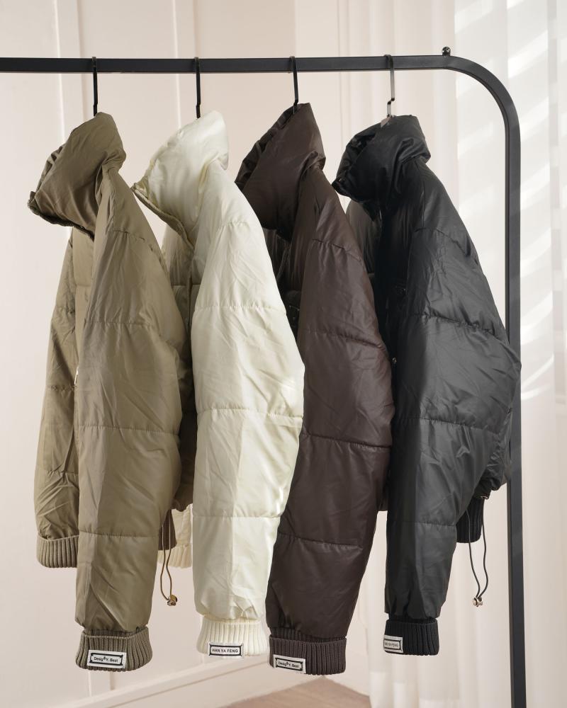 کاپشن یقه ایستاده کد 25948