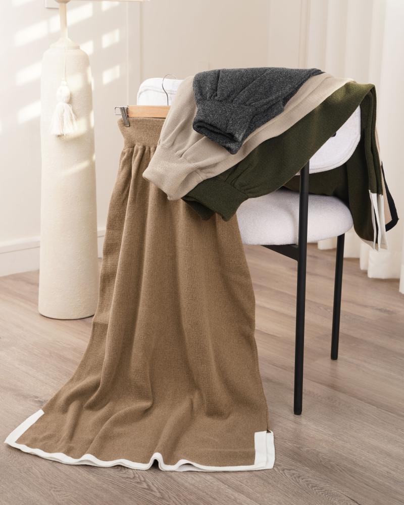 دامن بافت ساده کد 25953