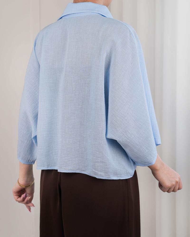شومیز گره ای پالیزا کد 29918