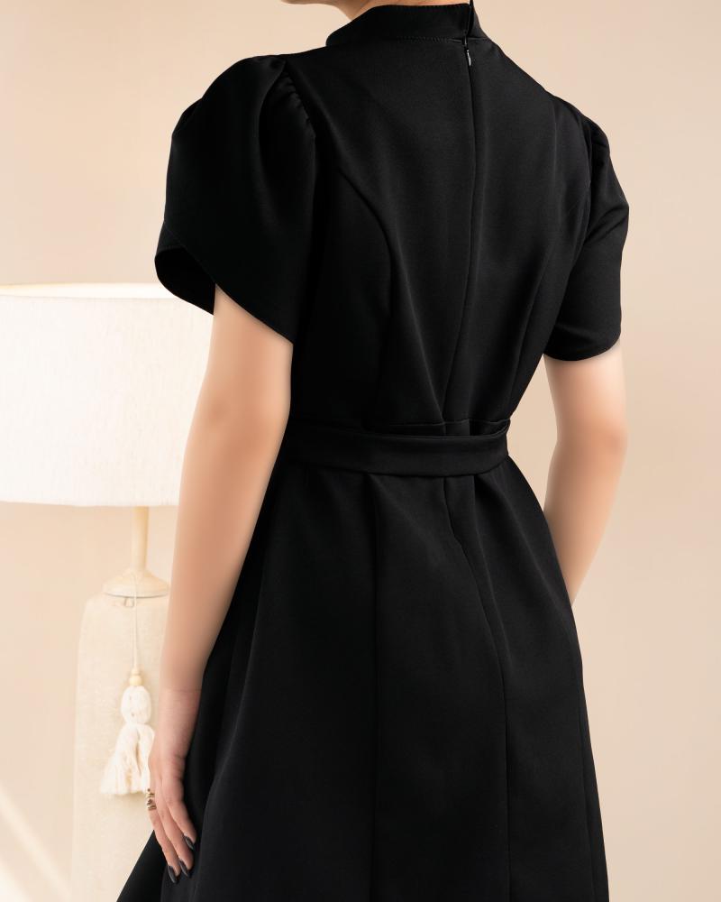 پیراهن مشکی لاله کد 27758