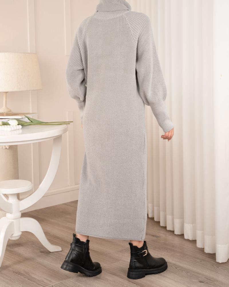 ماکسی بافت یقه اسکی کد 26782