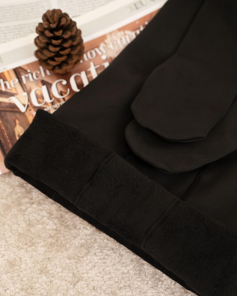 جوراب شلواری داخل کرک مشکی کد 26796