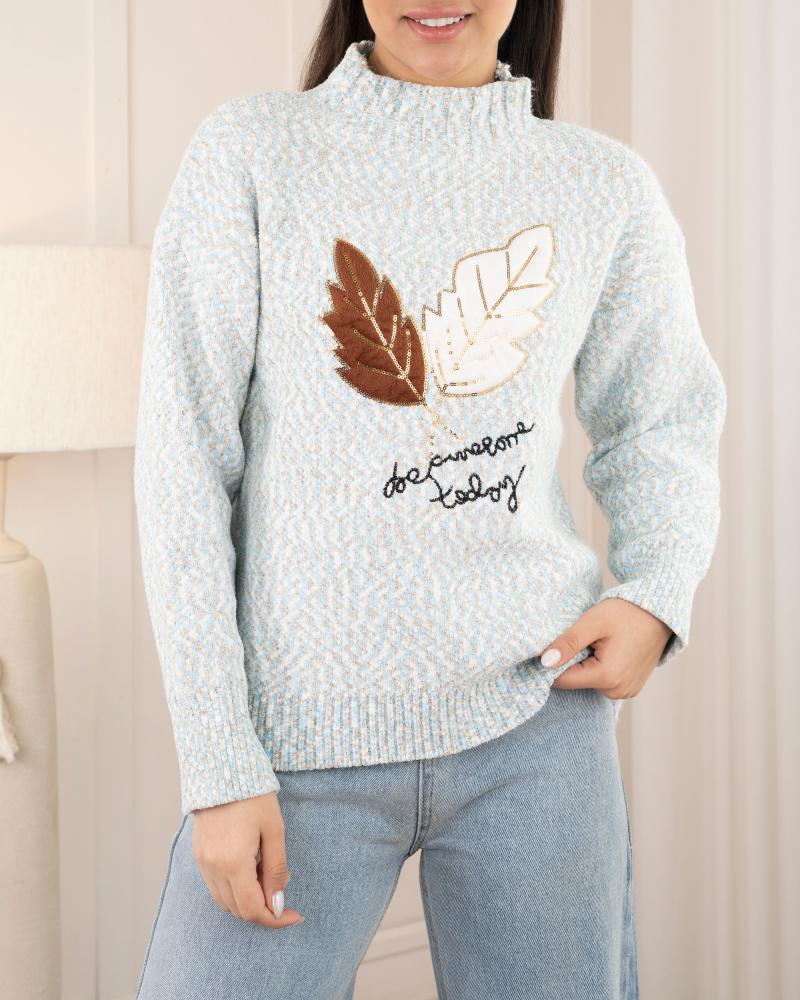 بلوز بافت برگ کد 26810