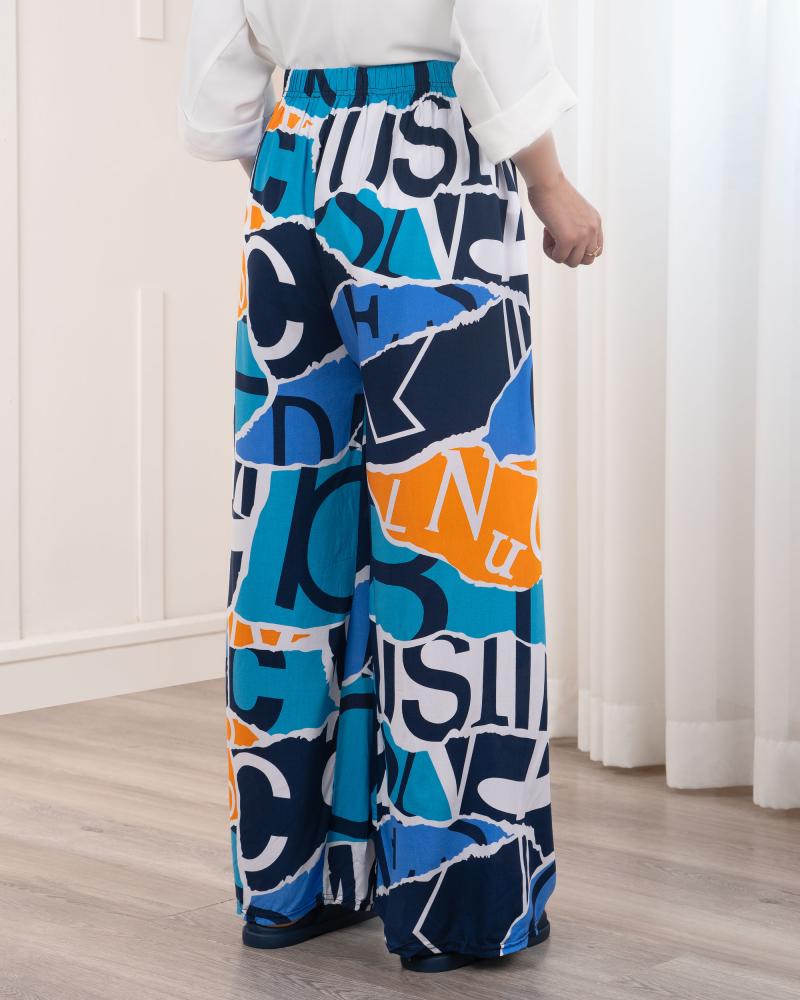 شلوار نخی کژال کد 29982