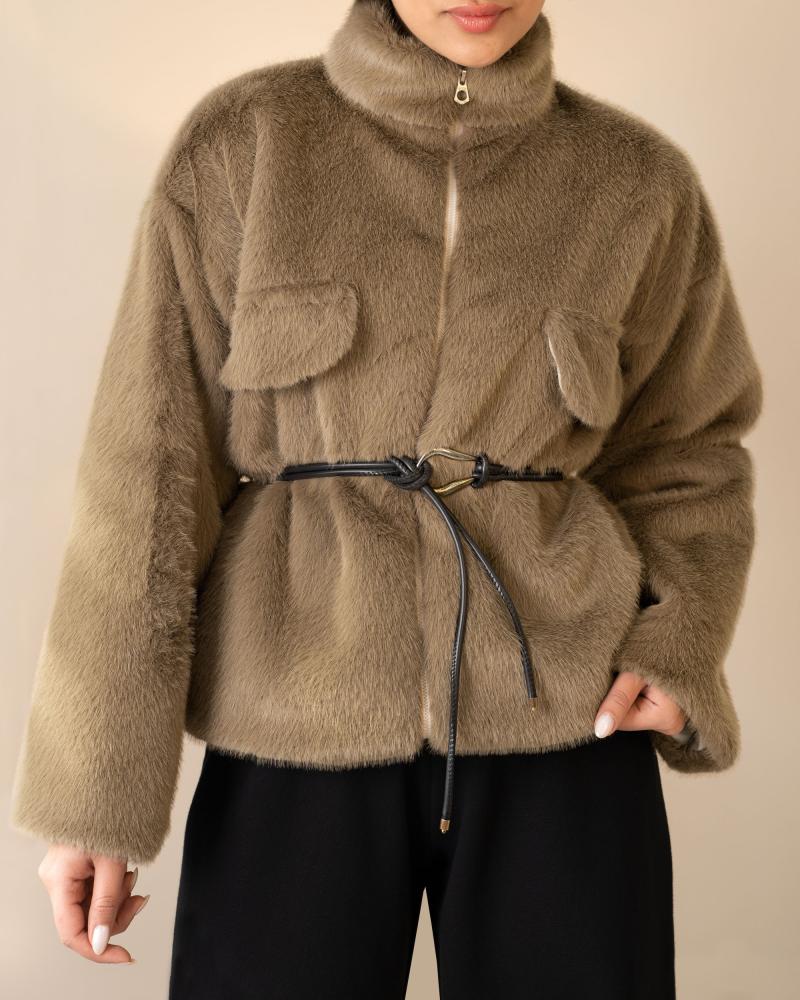 پالتو خز سروین کد 26823