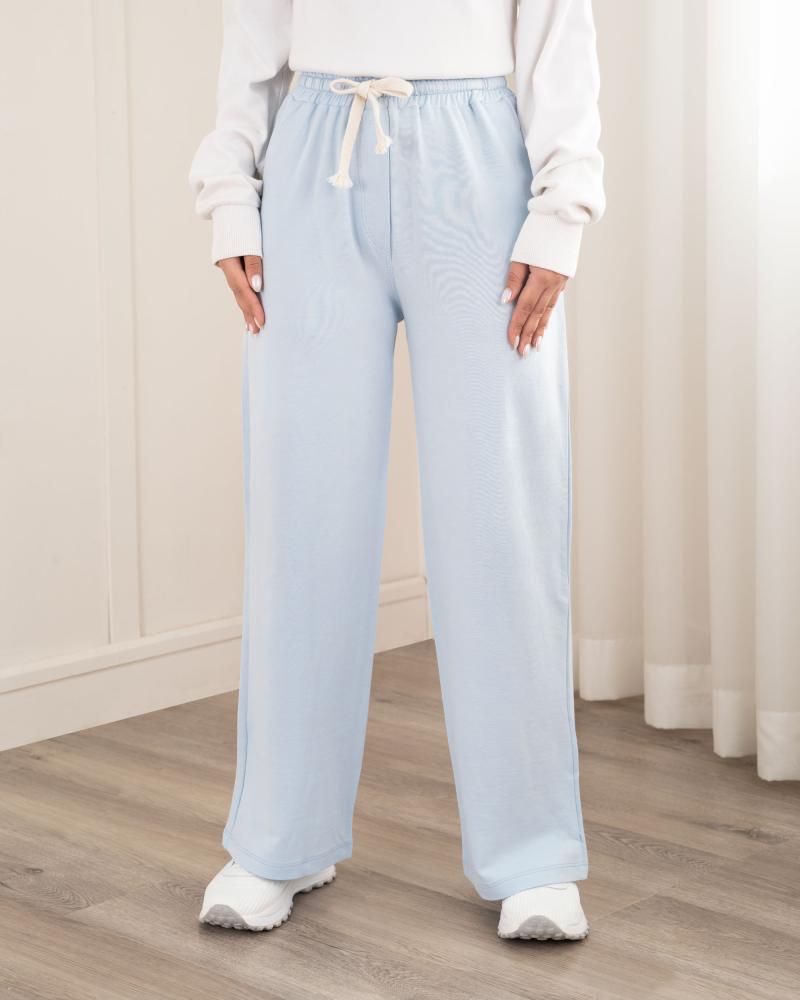 شلوار لاکرا آبی کد 26865