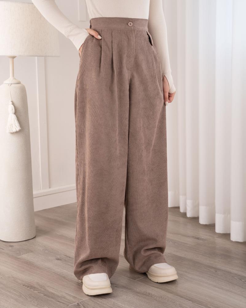 شلوار بگ ساده کبریتی کد 26004