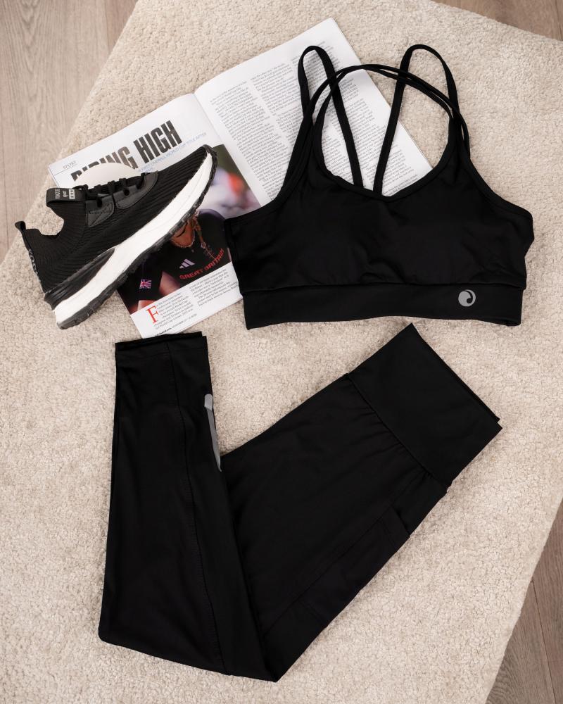 ست ورزشی مشکی کد 5888