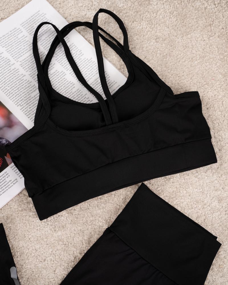 ست ورزشی مشکی کد 5888