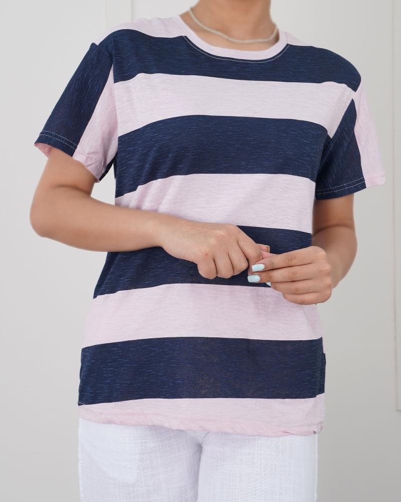 تیشرت راه راه دلارام کد 23330