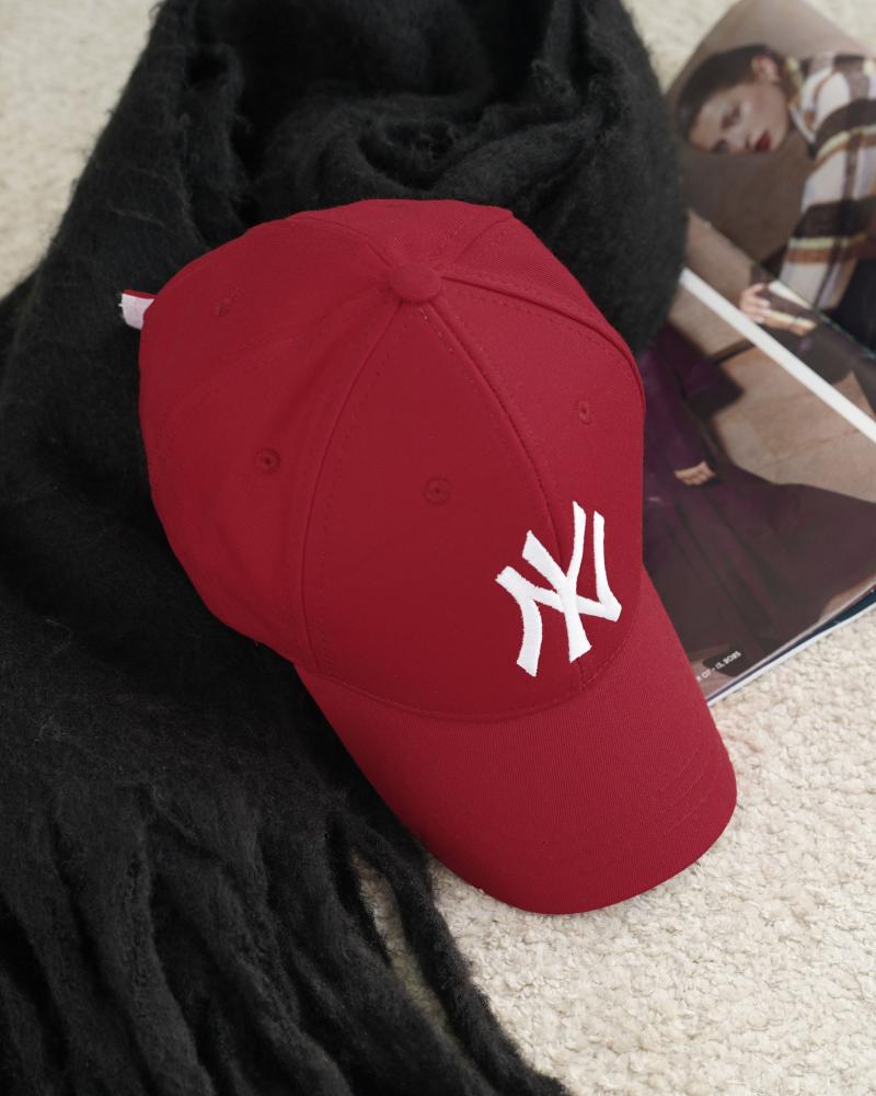 کلاه کتان قرمز کد 26871