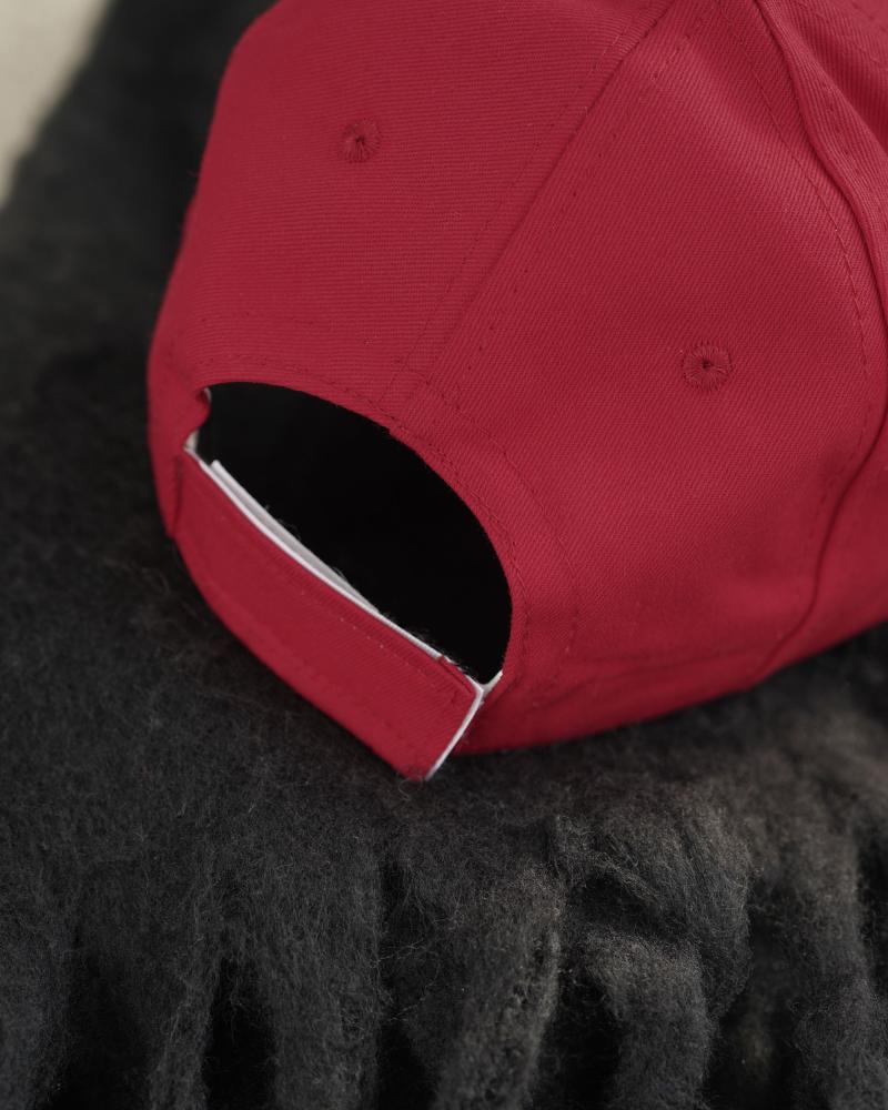 کلاه کتان قرمز کد 26871