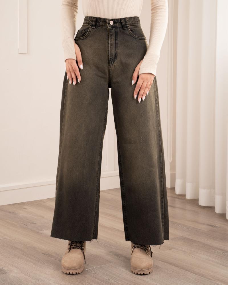 شلوار جین واید لگ همراز کد 40252