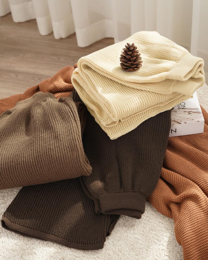 شلوار بافت ساده کد 26023