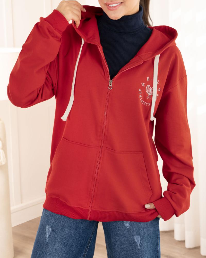 سویشرت دورس قرمز کد 26044