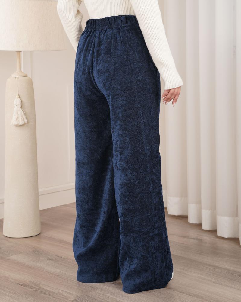 شلوار مخمل بگ کد 26959