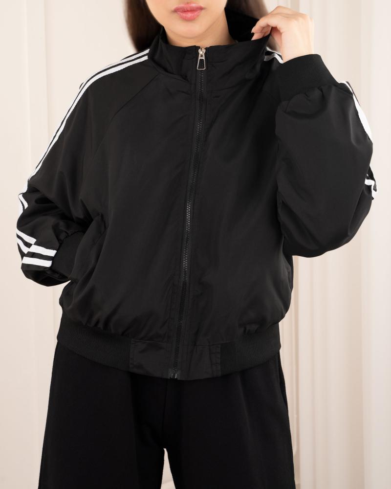 سویشرت بارانی مشکی کد 26953