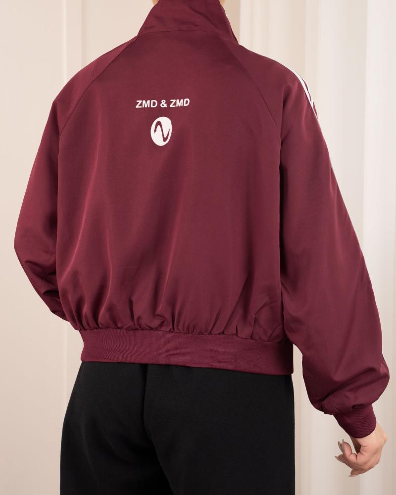 سویشرت بارانی زرشکی کد 26954