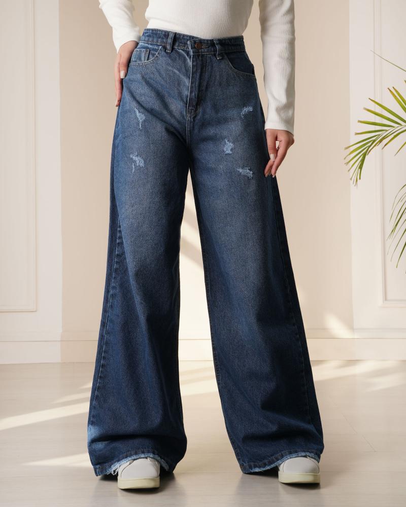 شلوار جین بگ الینا کد 40209