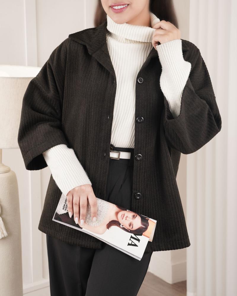 کت فوتر قهوه ای کد 26965