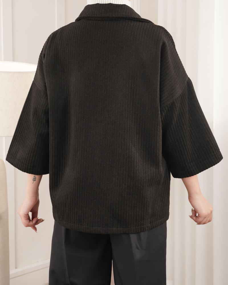 کت فوتر قهوه ای کد 26965