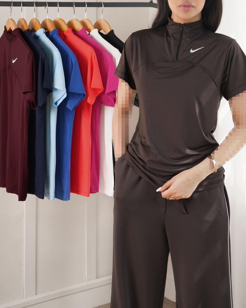 تیشرت نیم زیپ NIKE کد 31042