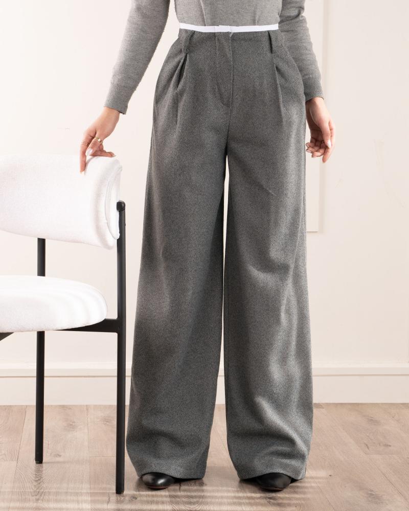 شلوار فوتر طوسی کد 27003