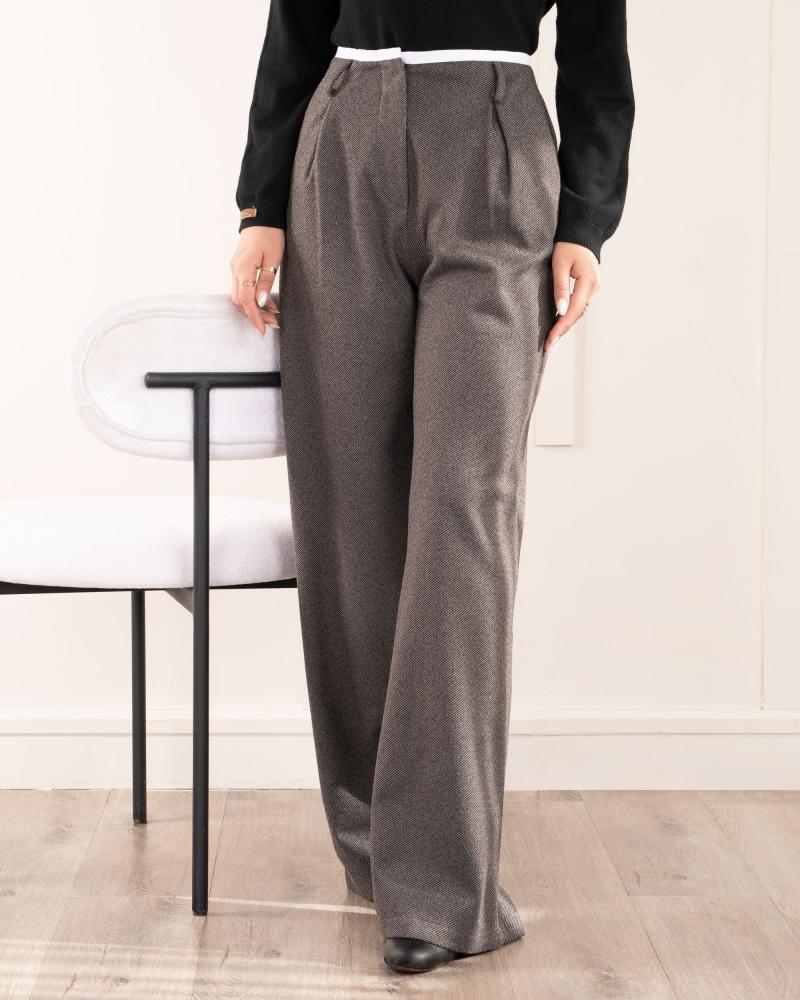 شلوار فوتر ذغالی کد 27001