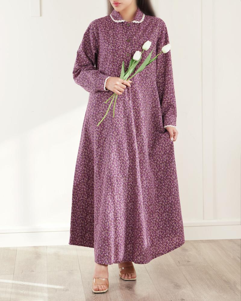 پیراهن گلدار آرامش کد 27013