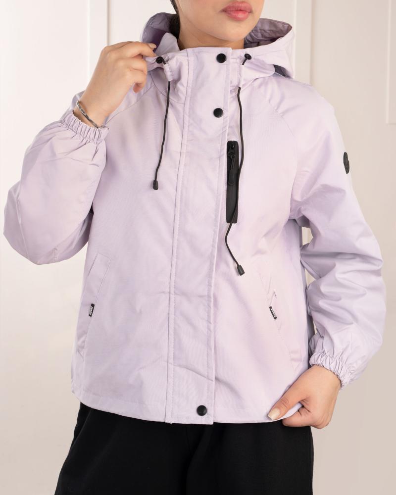 بامبر بارانی یقه ایستاده ساده کد 26167