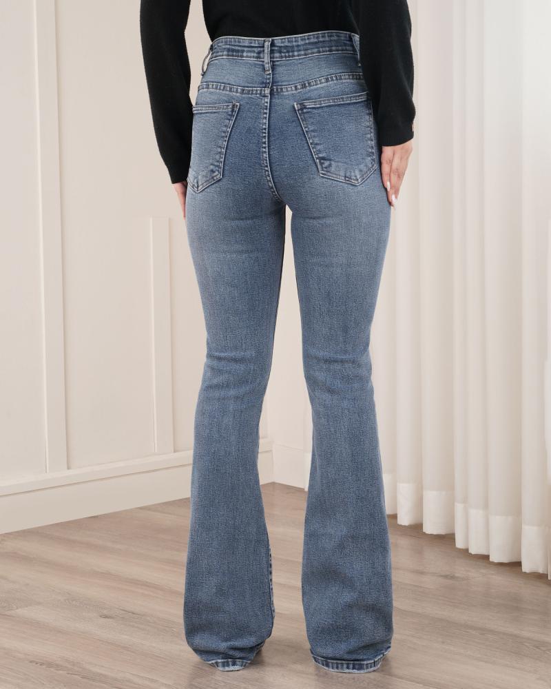 شلوار جین بوت کات جیران کد 1133