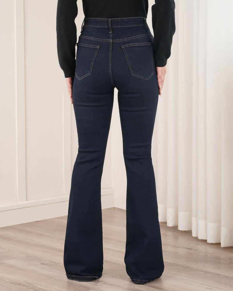 شلوار جین بوت کات جانان کد 1134