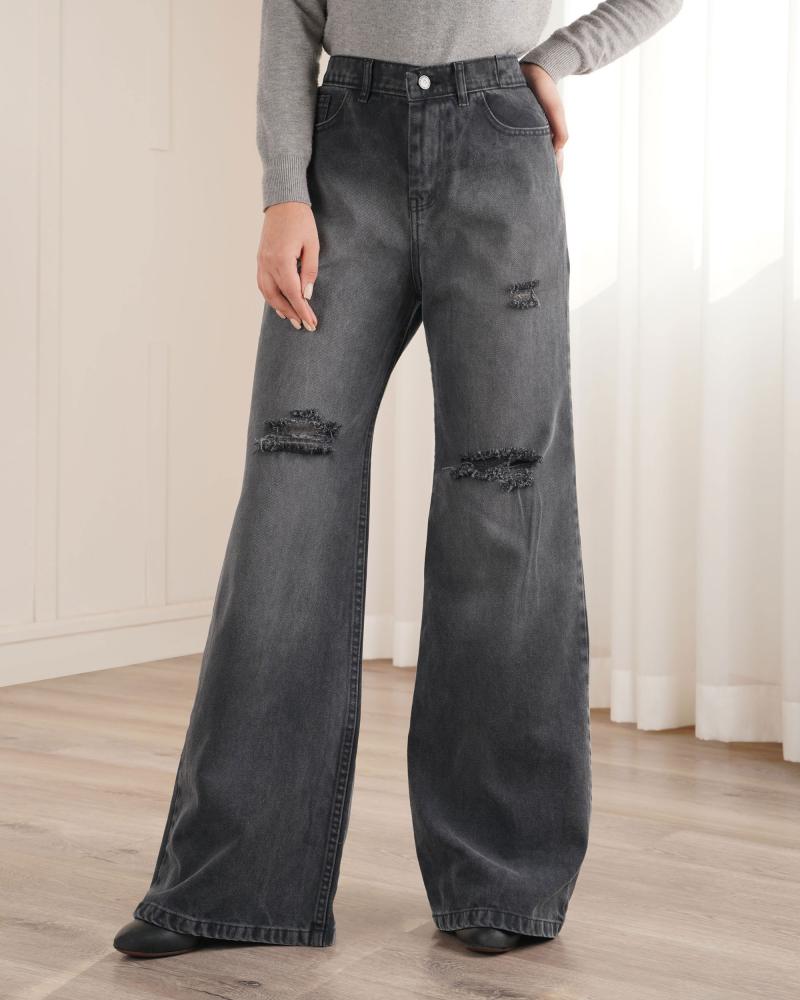 شلوار جین بگ فریناز کد 2540