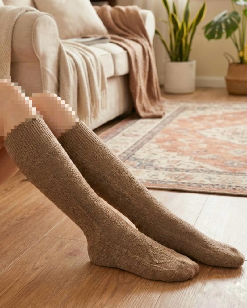 جوراب بافت ساق بلند کد 26552