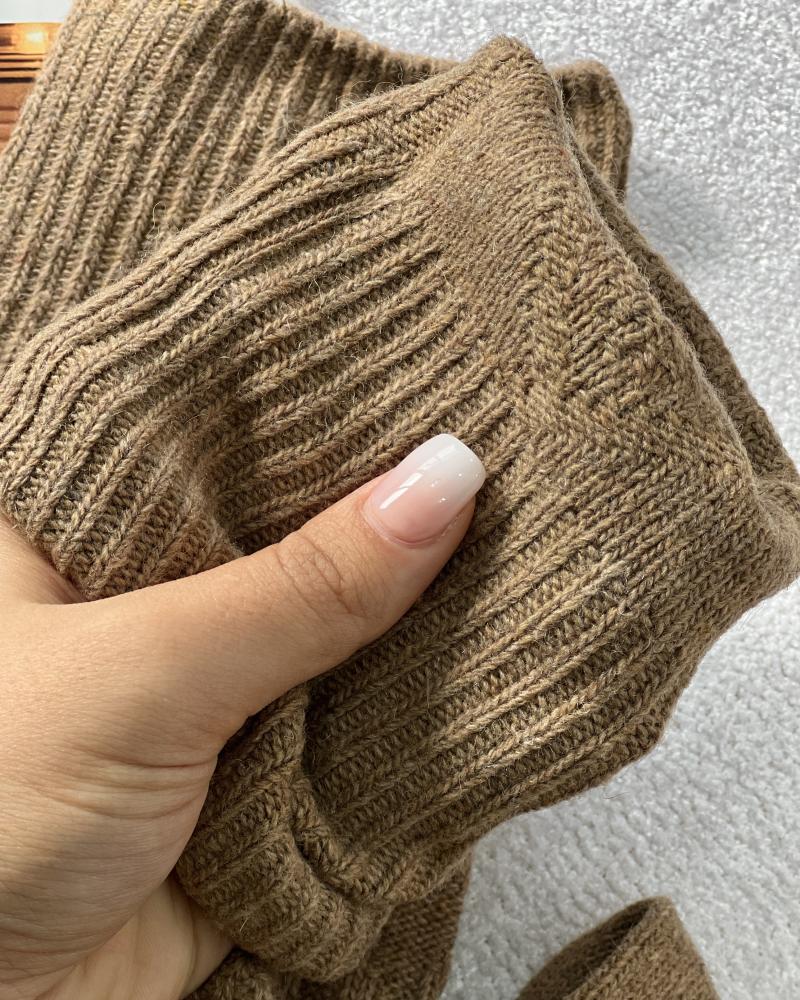 جوراب بافت ساق بلند کد 26552