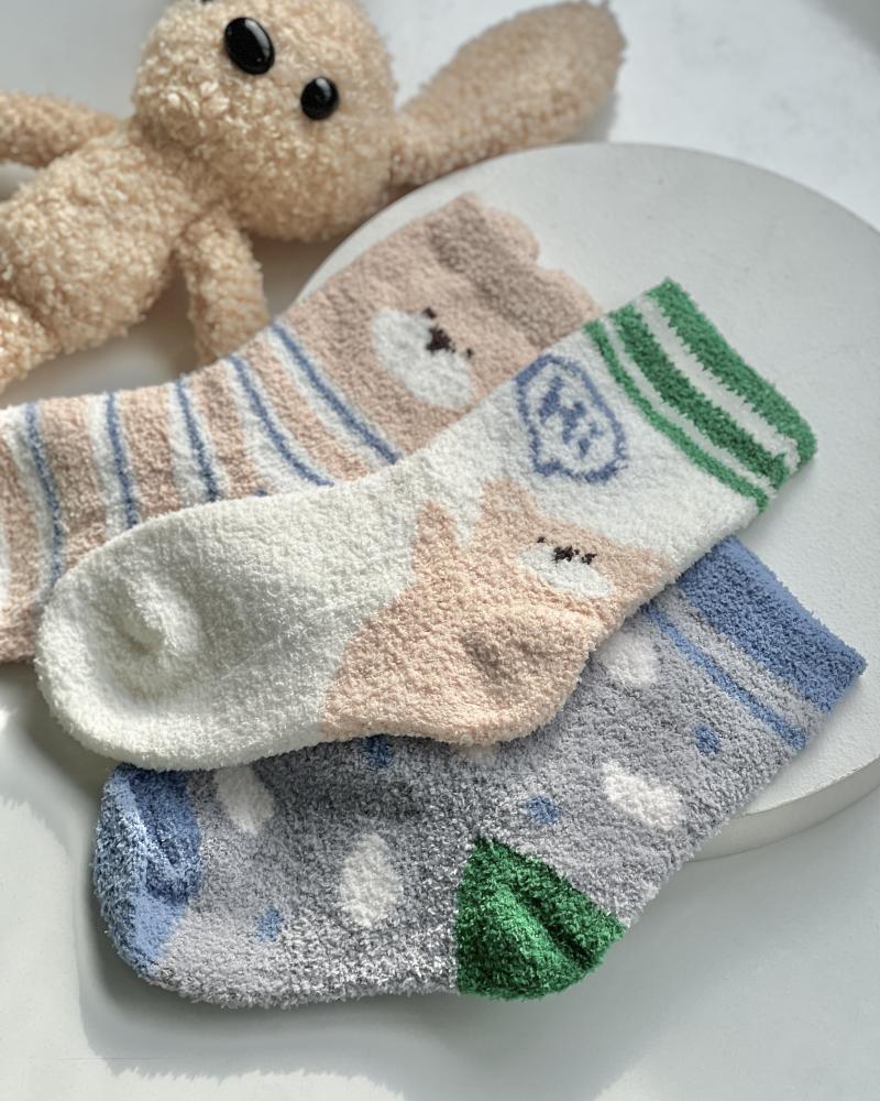 جوراب حوله ای میکس (کودک ) کد 26562