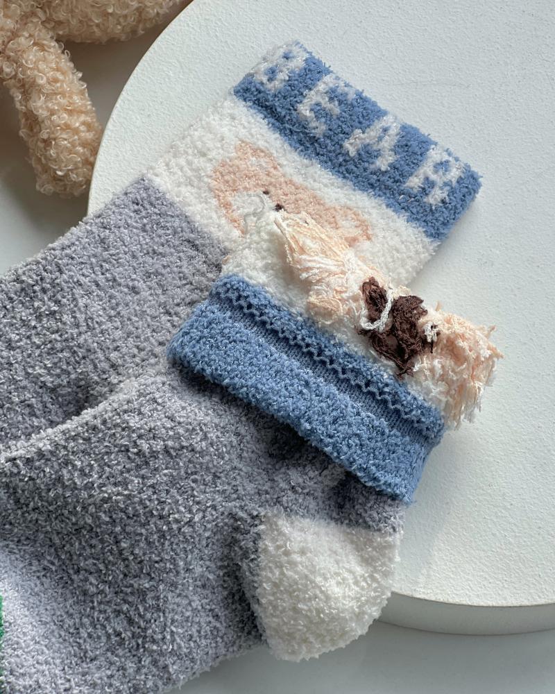 جوراب حوله ای میکس (کودک ) کد 26562