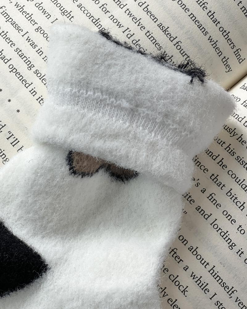 جوراب موهر خرسی کد 26601