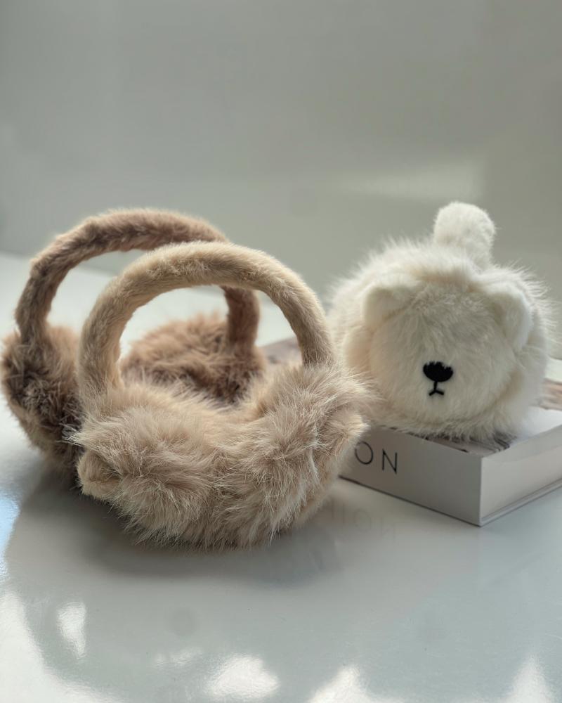 گوش گیر خز دار خرسی کد 26614