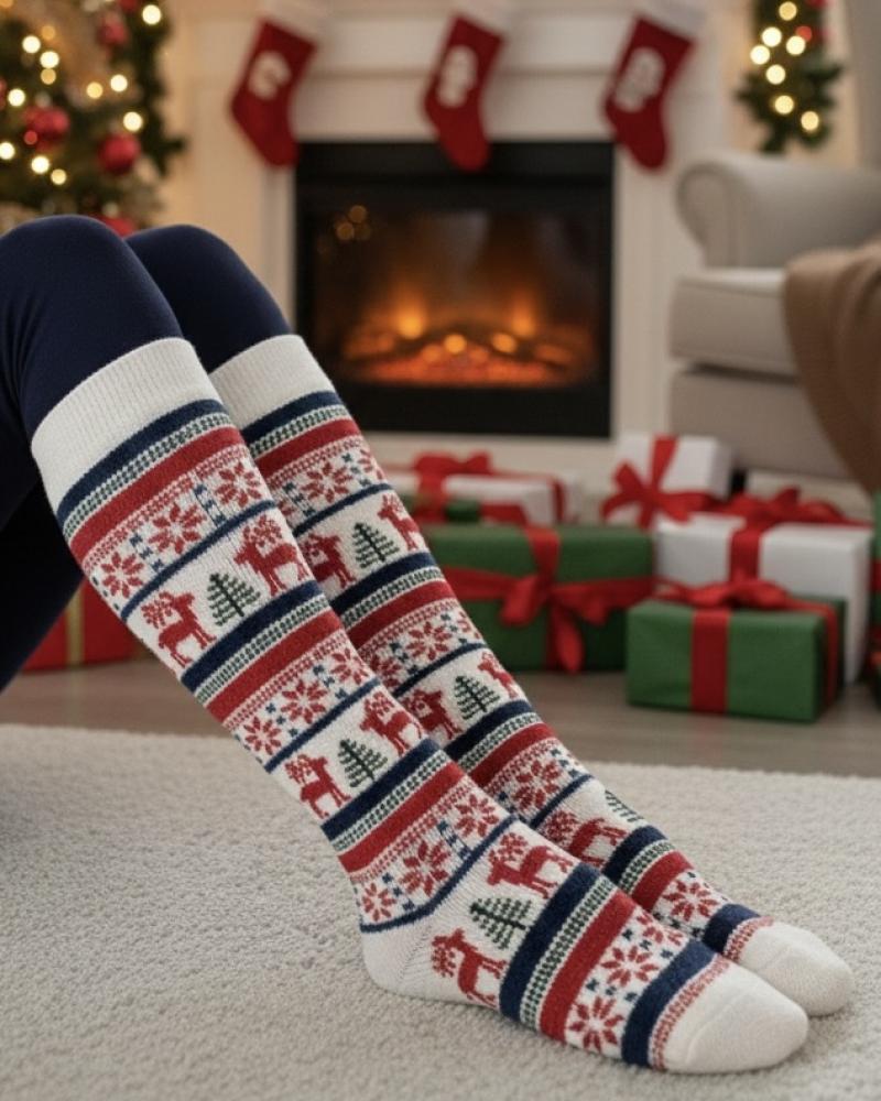 جوراب حوله ای گوزن کد 26364