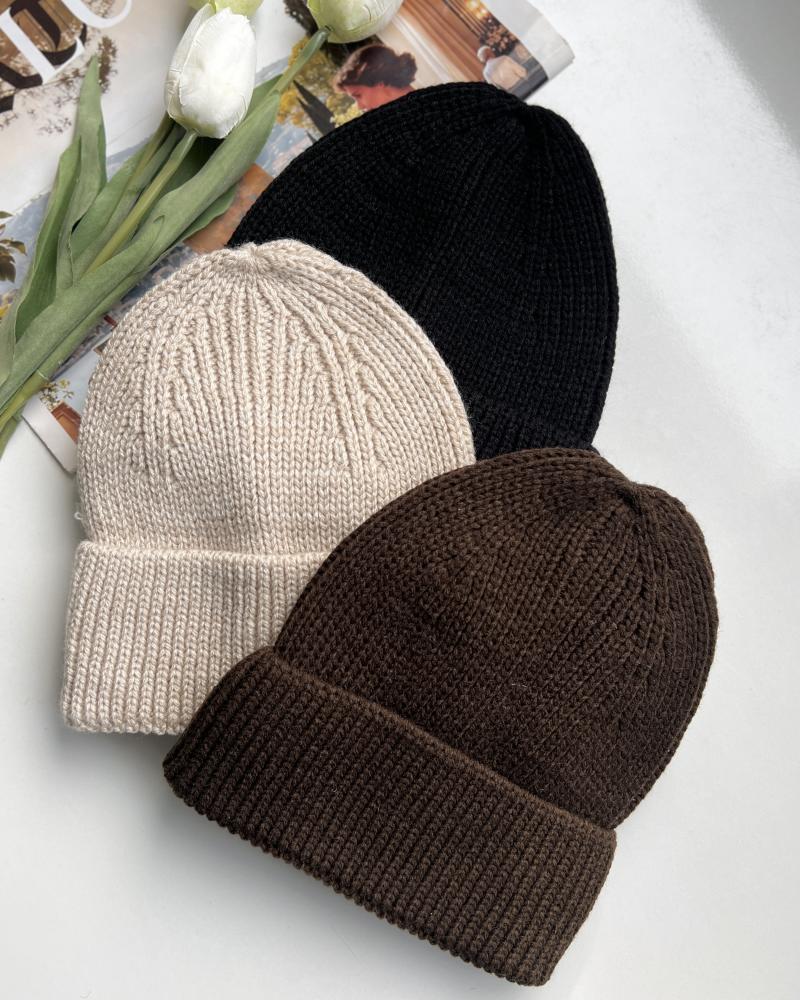 کلاه ساده بافت  کد 26745