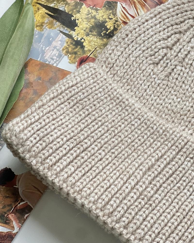 کلاه ساده بافت  کد 26745