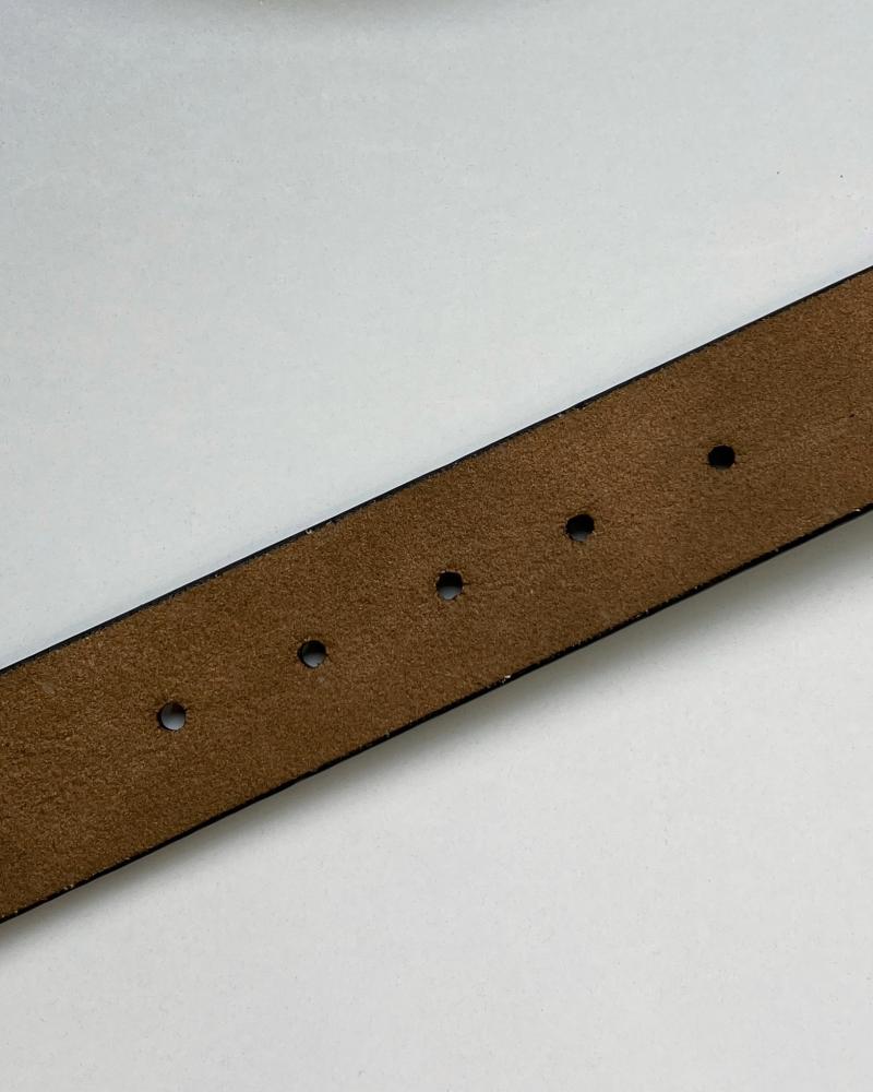 کمربند مشکی مردانه کد 26753